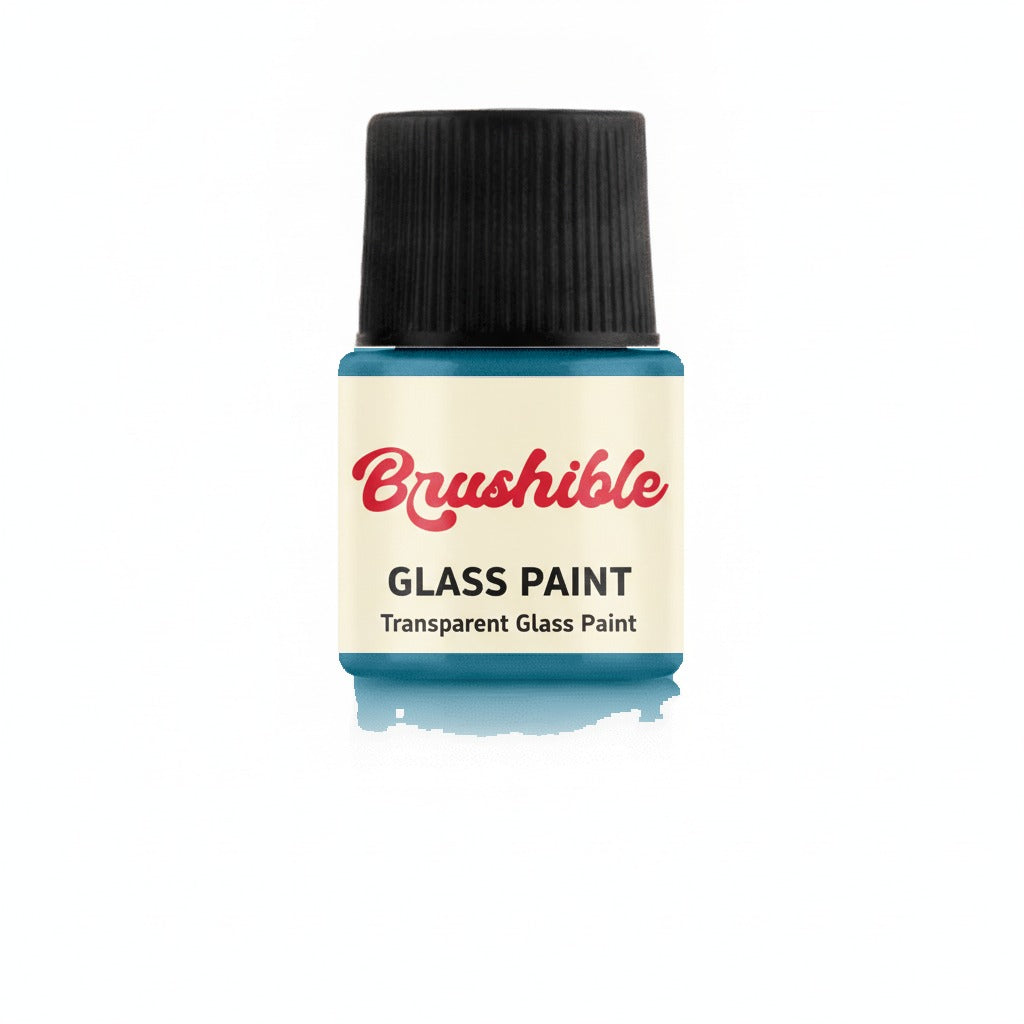 Turquoise — Brushible Everyday Transparent Glass Paint bottle