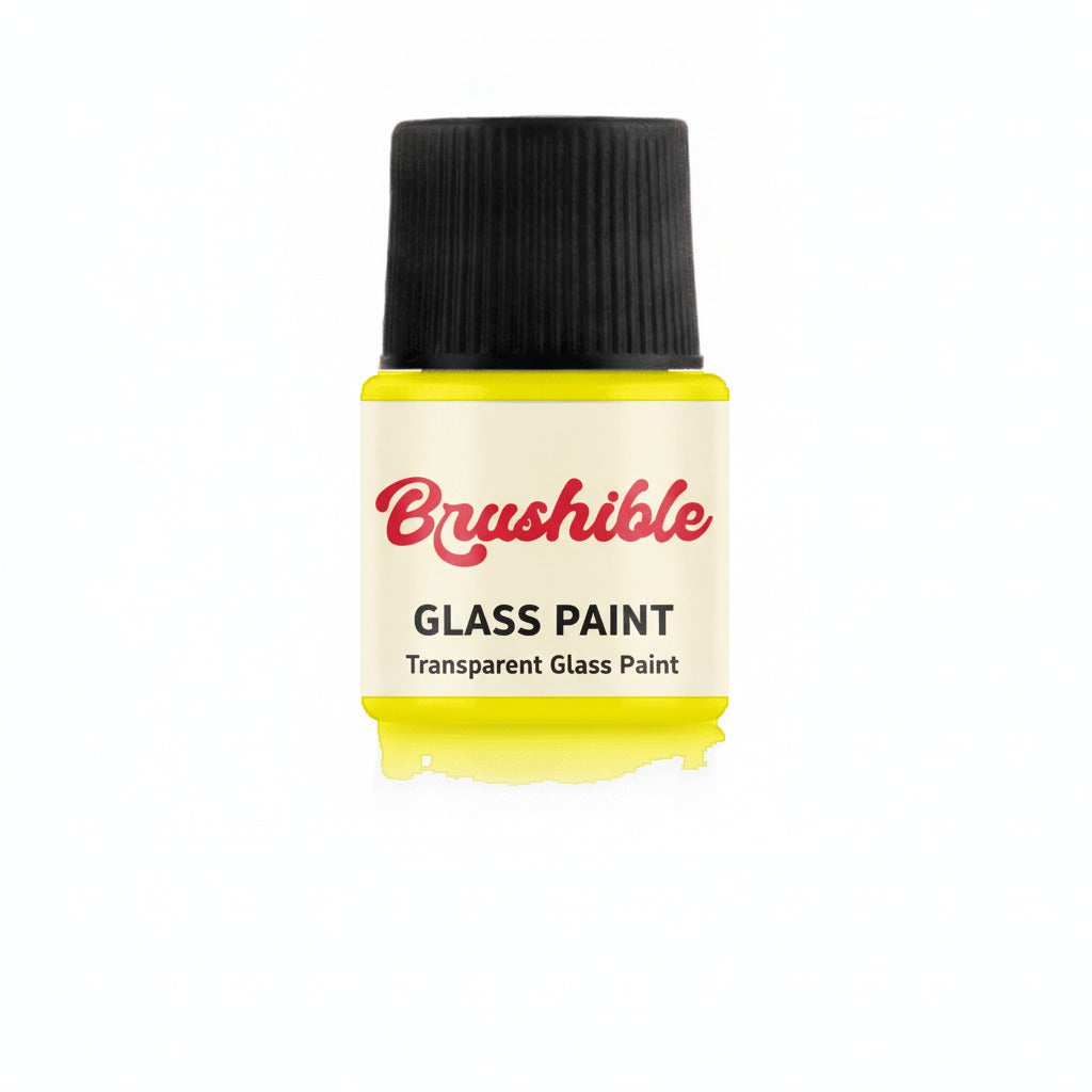 Yellow — Brushible Everyday Transparent Glass Paint bottle