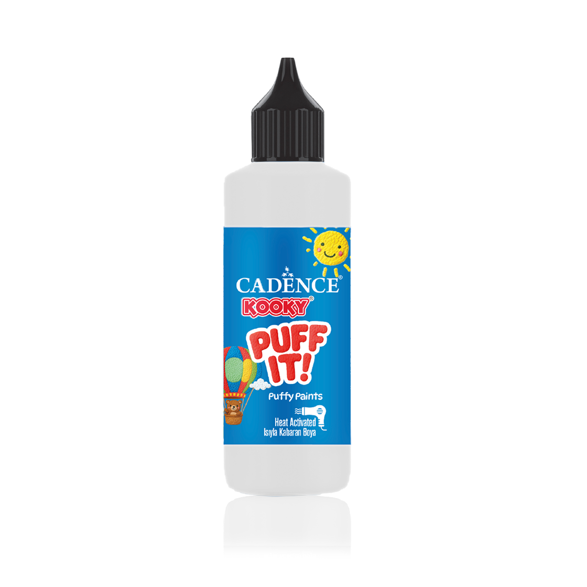 White — Brushible PUFF IT, 90 ml bottle