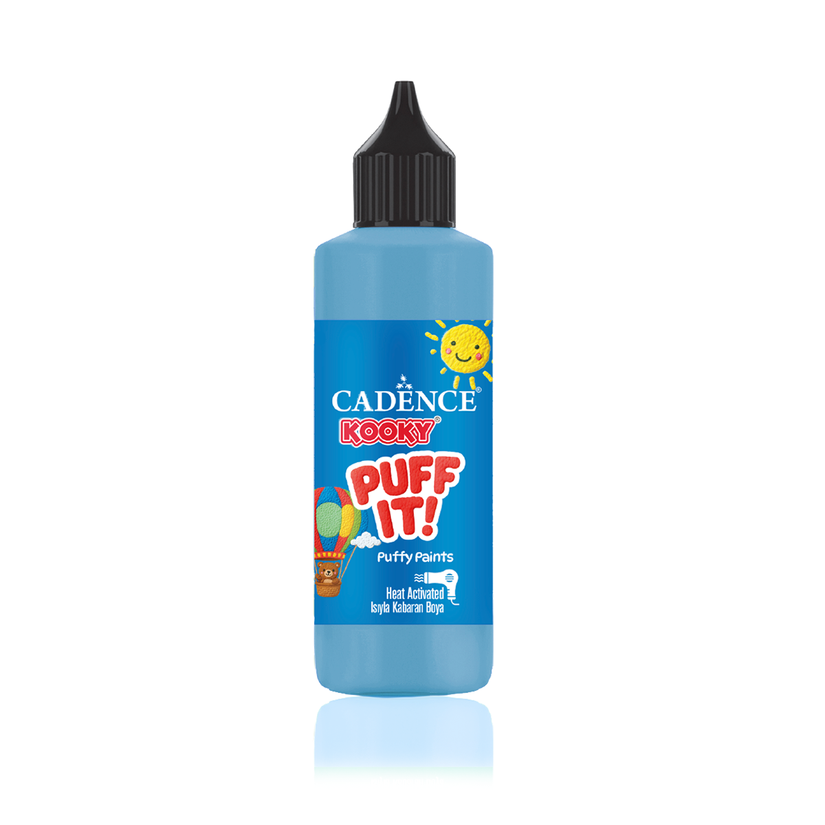 Turquoise — Brushible PUFF IT, 90 ml bottle