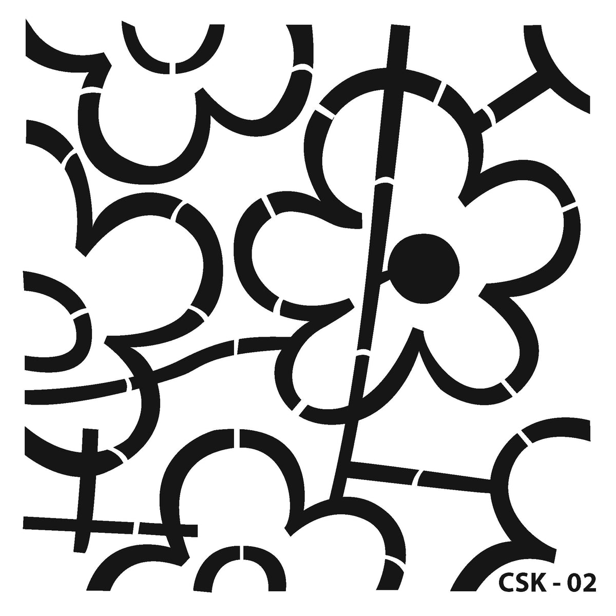 Brushible Kids Stencil Collection Model CSK-02