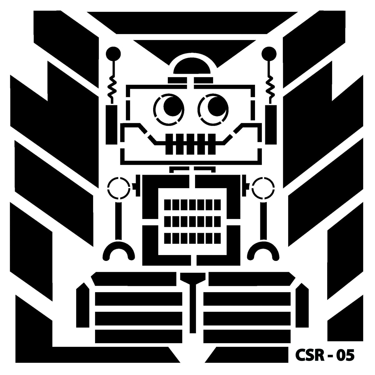 Brushible Kids Stencil Collection Model CSR-05