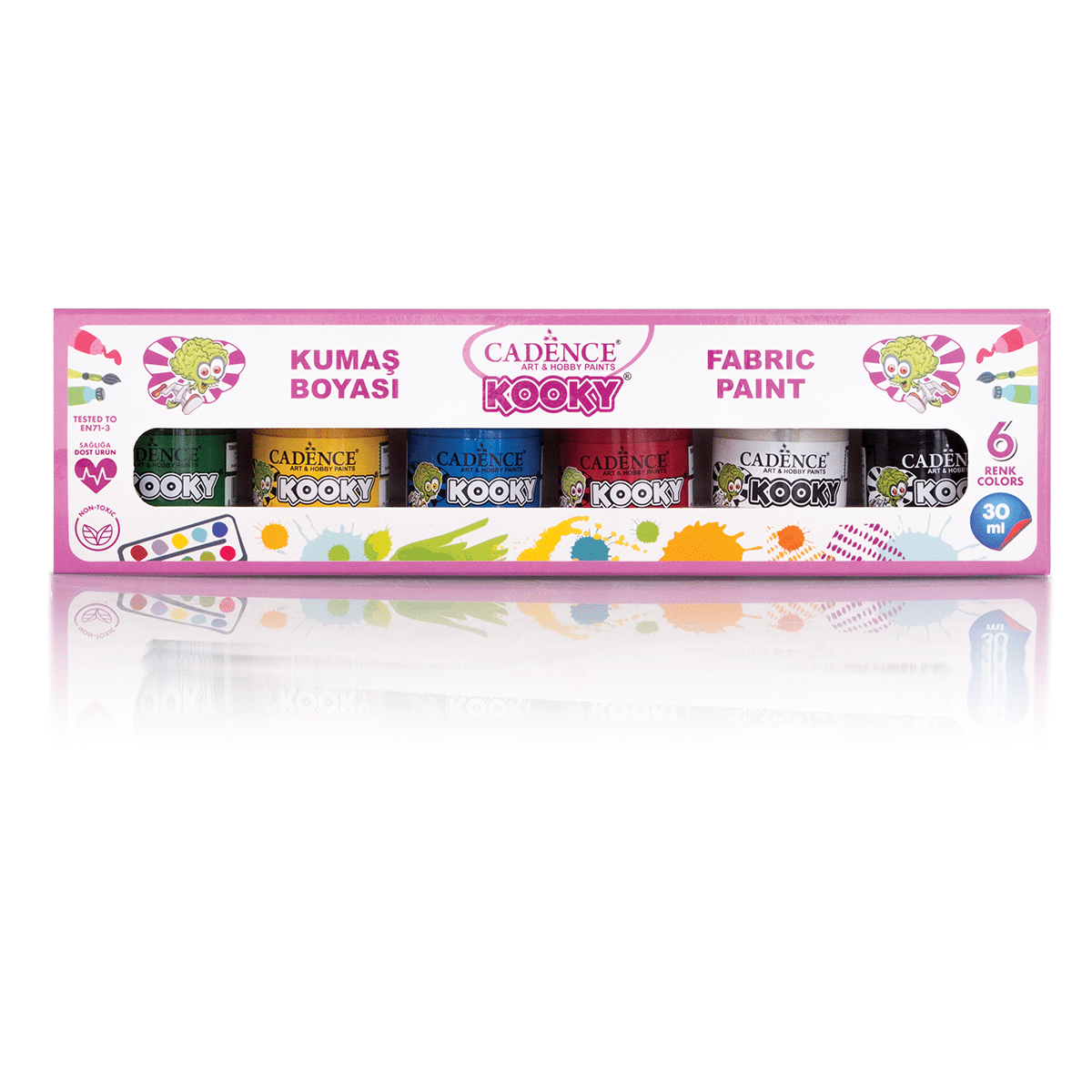 Fabric Paint Set – 30ml
