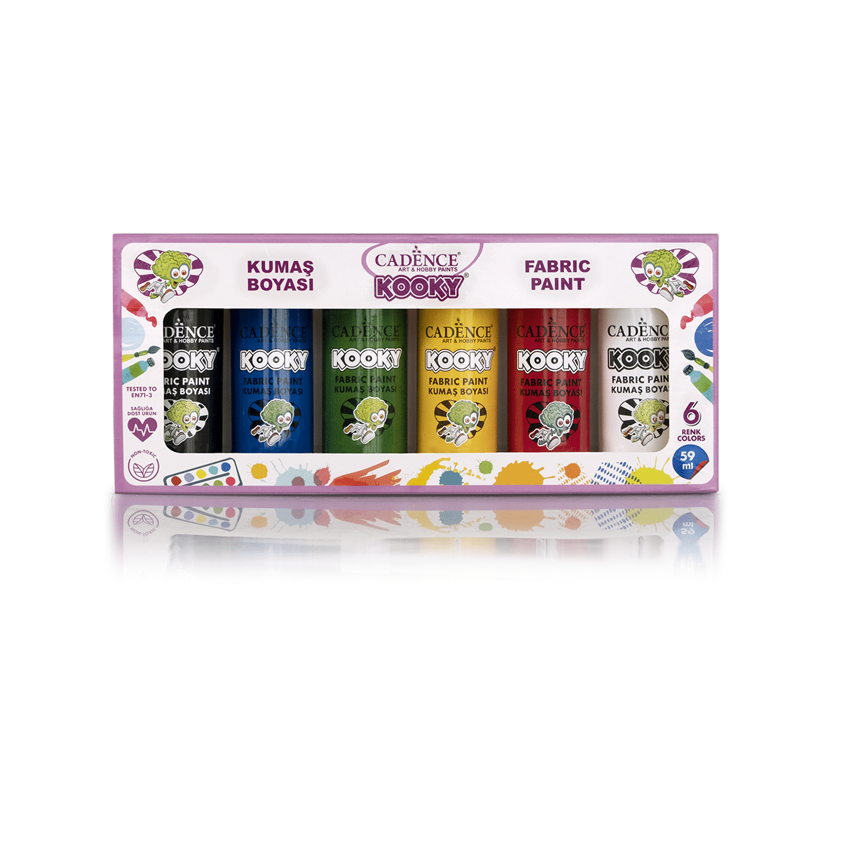 Fabric Paint Set – 59ml