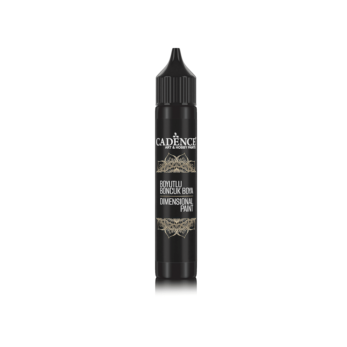 Black (Metallic) — Brushible Dimensional Paint bottle