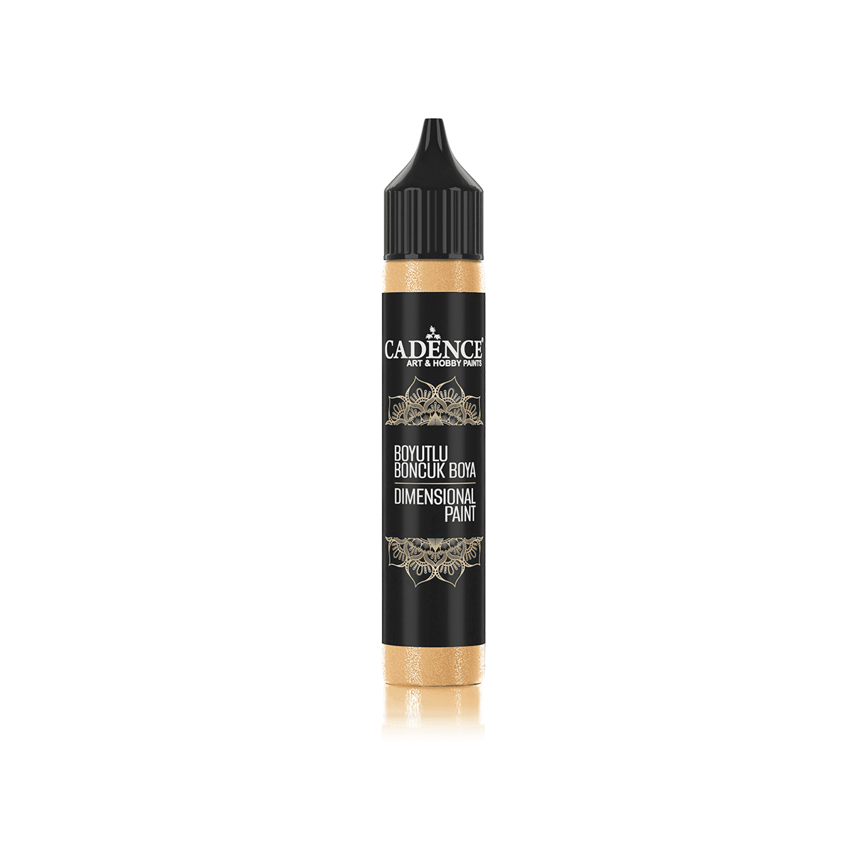 Gold (Glitter) — Brushible Dimensional Paint bottle