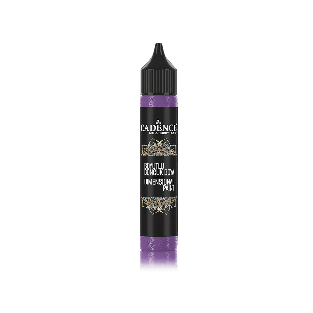 Purple (Glitter) — Brushible Dimensional Paint bottle