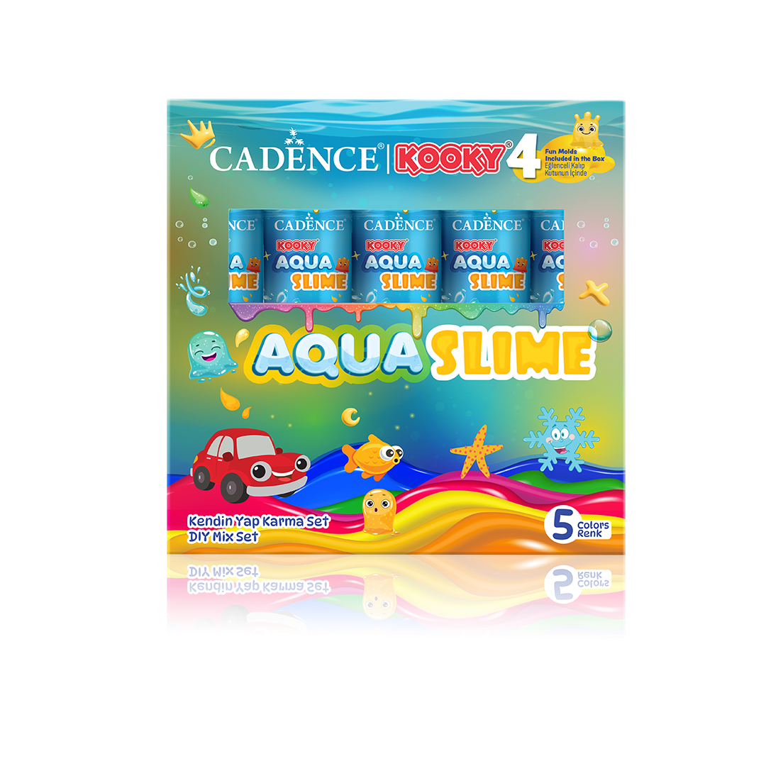 Aqua Slime – Mix – 5 Colors