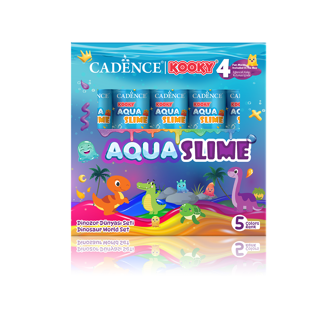 Aqua Slime – Dinasour – 5 Colors