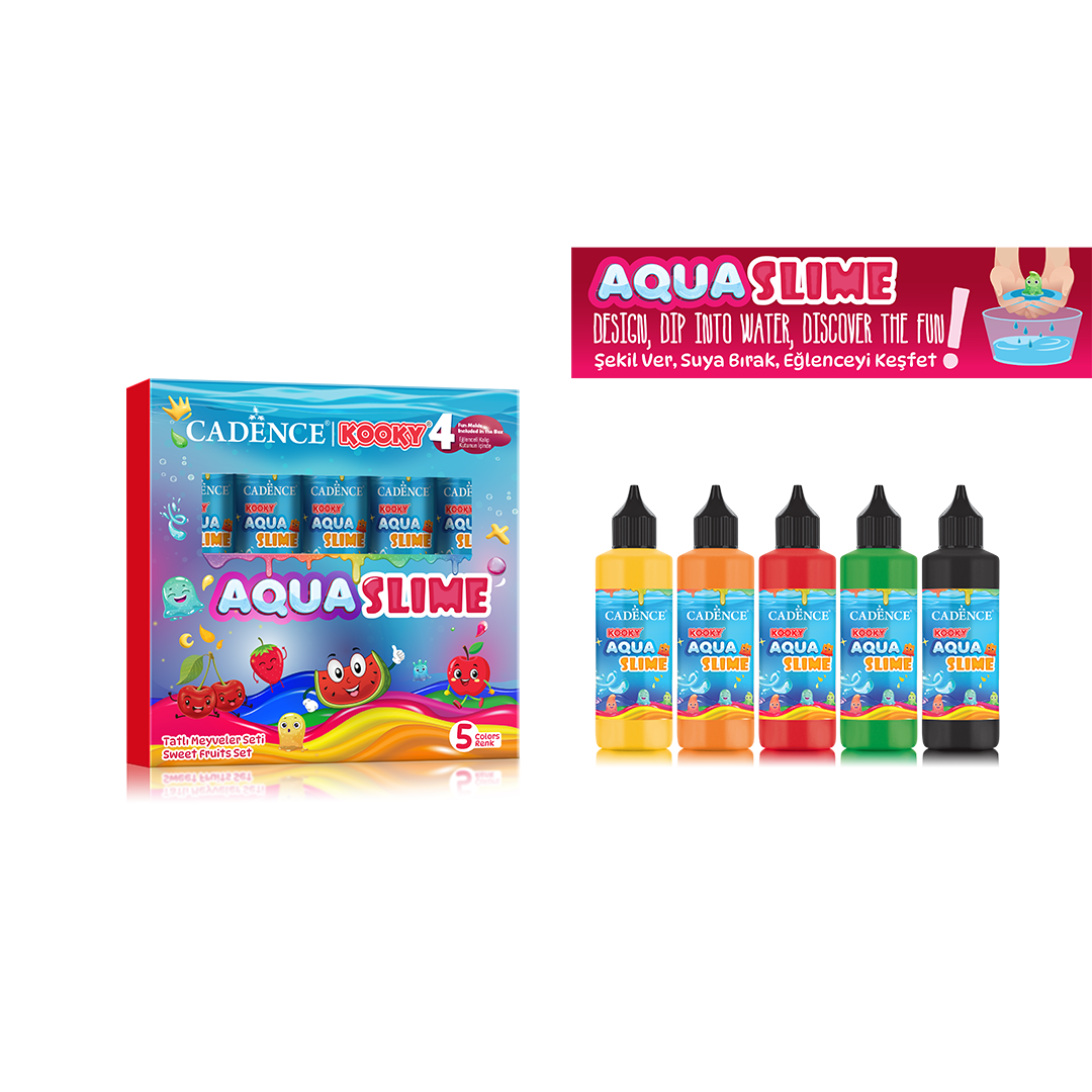 Aqua Slime – Sweet Fruits – 5 Colors