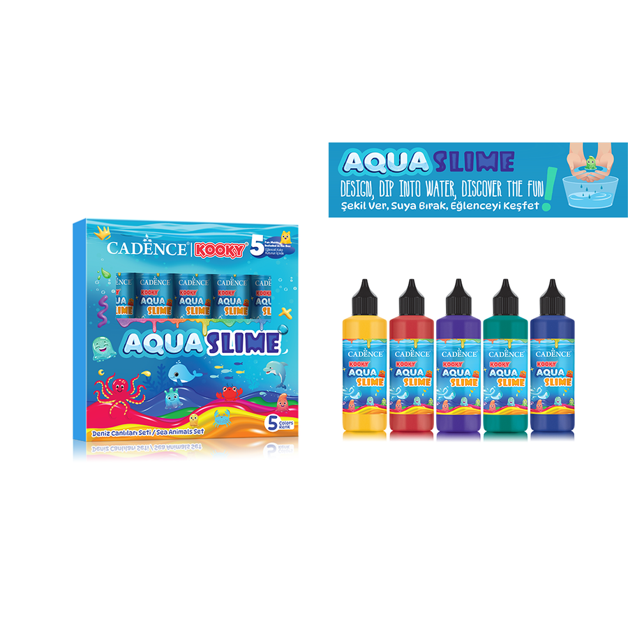 Aqua Slime – Sea Animals – 5 Colors