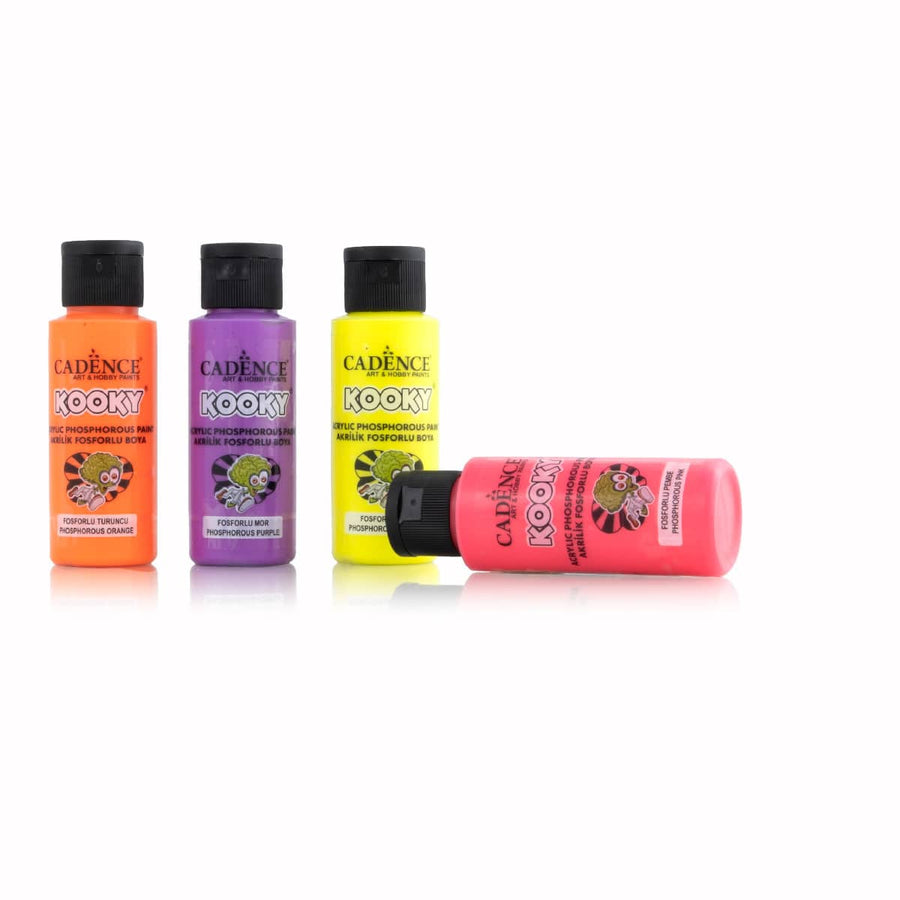 Acrylic Phosphorous Paint Set 59 ml