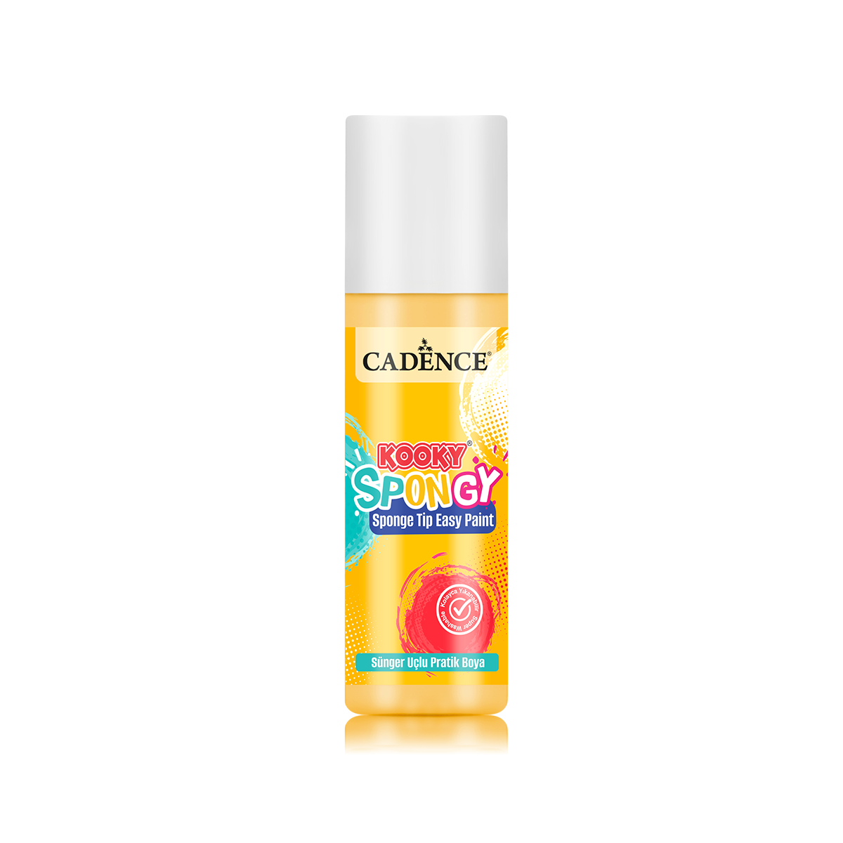 Sun Yellow — Brushible Kids Sponge Tip Easy Paint bottle