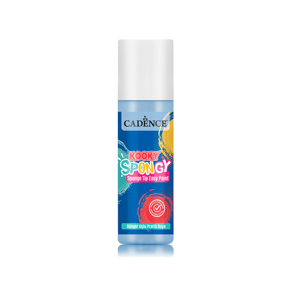 Blue — Brushible Kids Sponge Tip Easy Paint bottle