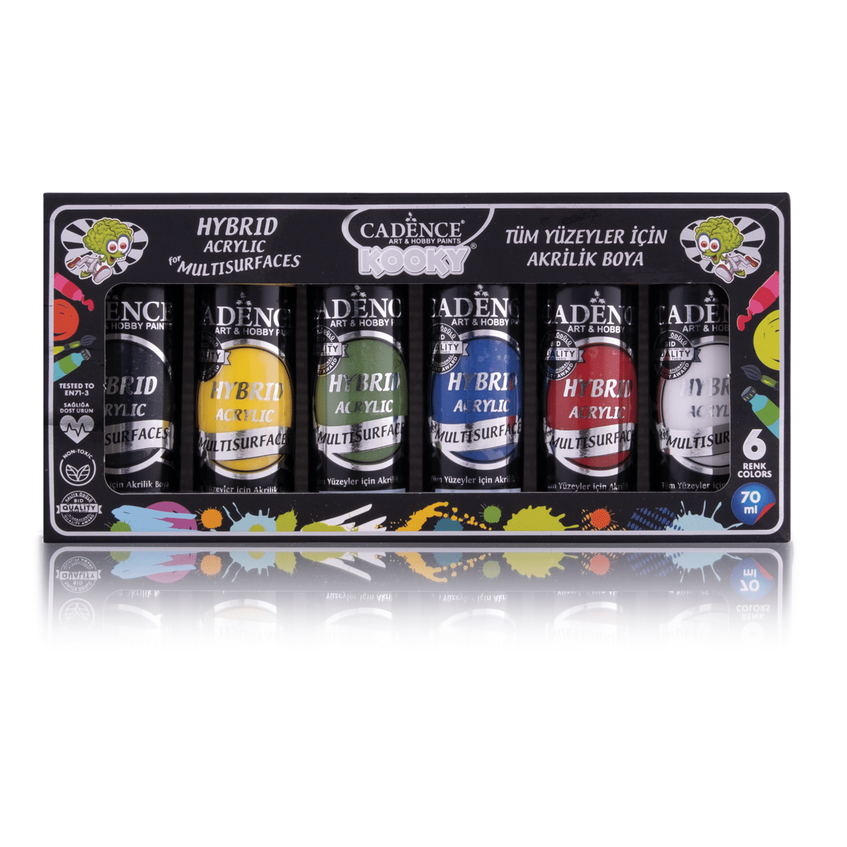 Acrylic Paint Set HYBRID 70 ml