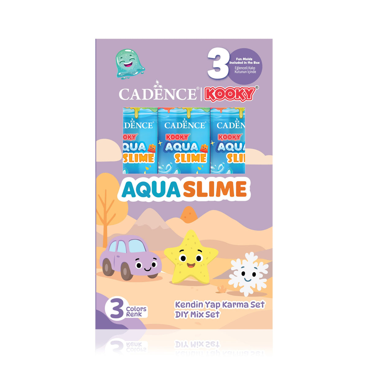 Aqua Slime – DIY Mix Set – 3 Colors
