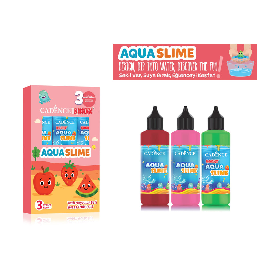 Aqua Slime – Sweet Fruits – 3 Colors