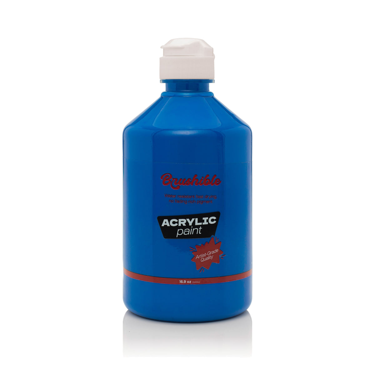 Blue — Brushible acrylic, 16.9 oz bottle