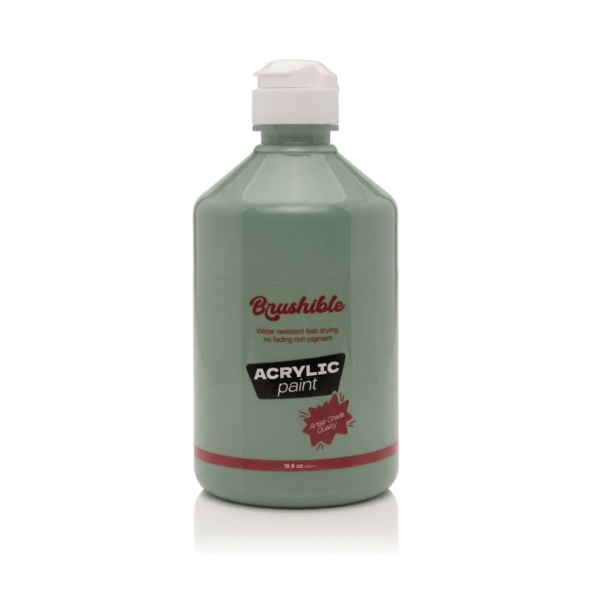 Sage Green — Brushible acrylic, 16.9 oz bottle
