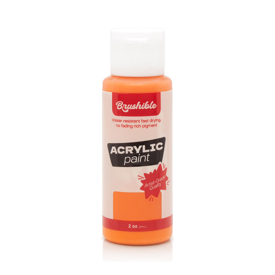 Orange — Brushible acrylic, 2 oz bottle