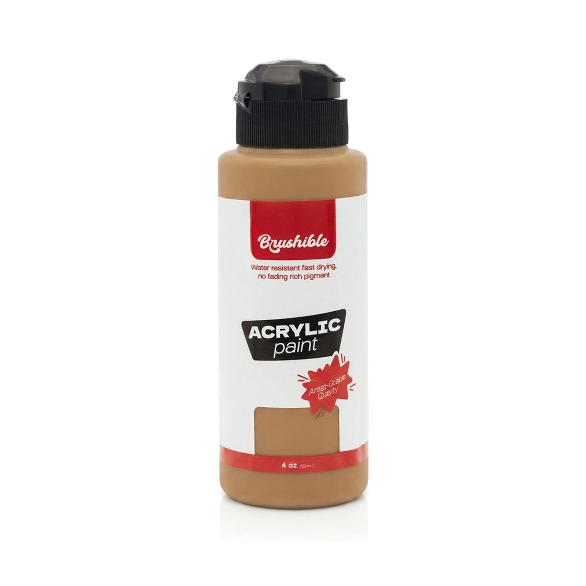 Ground Yellow — Brushible acrylic, 4 oz bottle