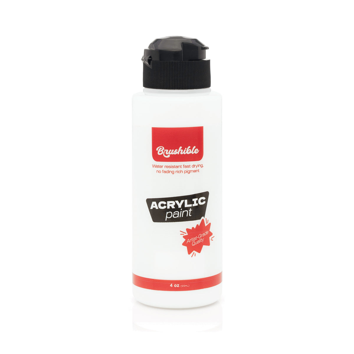 White — Brushible acrylic, 4 oz bottle