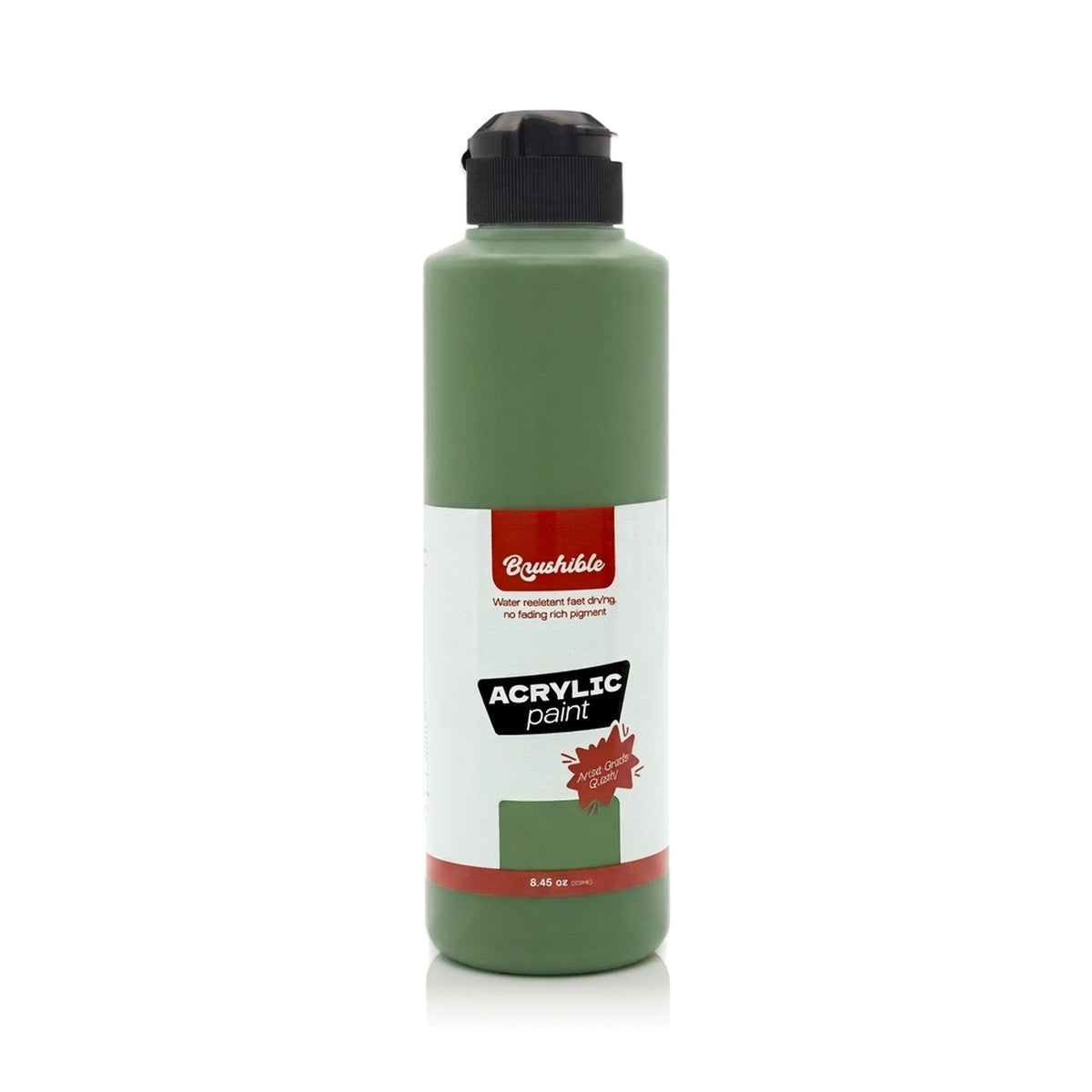 Almond Green — Brushible acrylic, 8.45 oz bottle