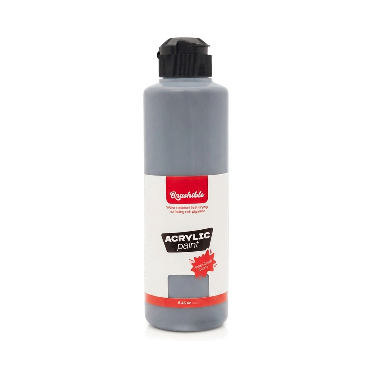 Gray — Brushible acrylic, 8.45 oz bottle