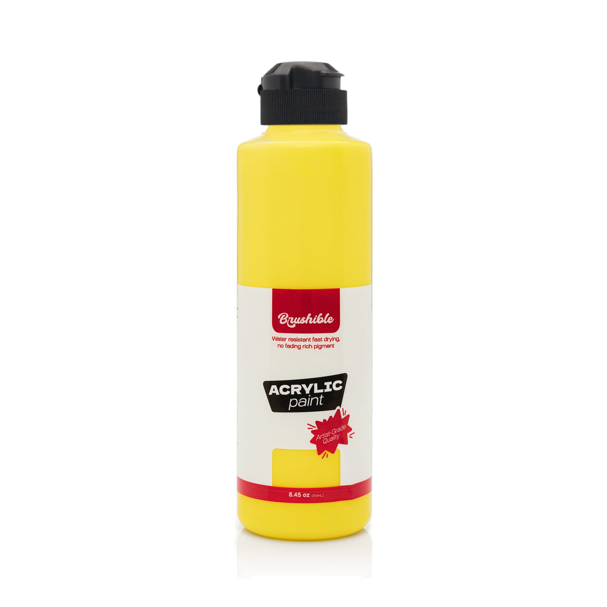 Yellow — Brushible acrylic, 8.45 oz bottle