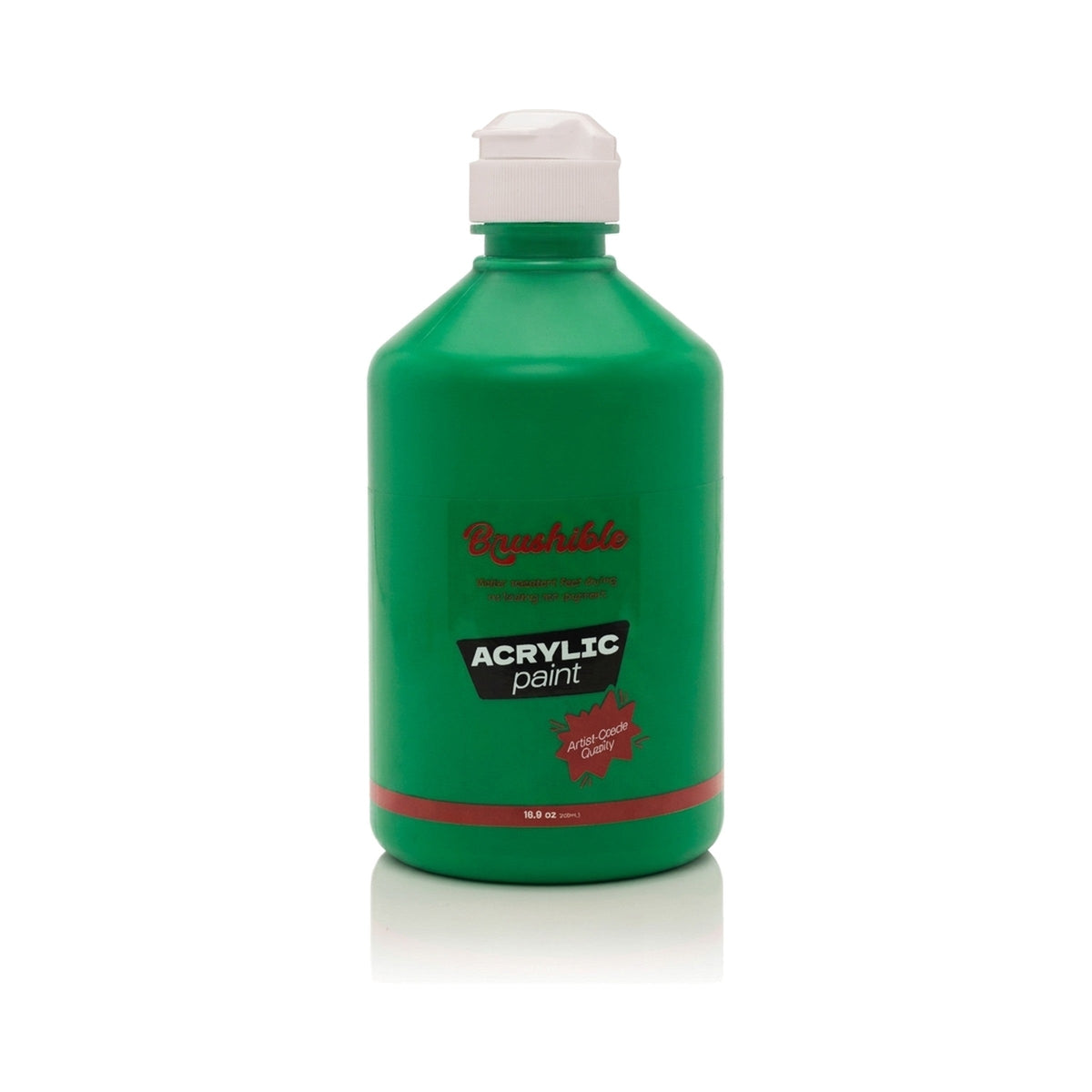 Emerald Green — Brushible acrylic, 16.9 oz bottle