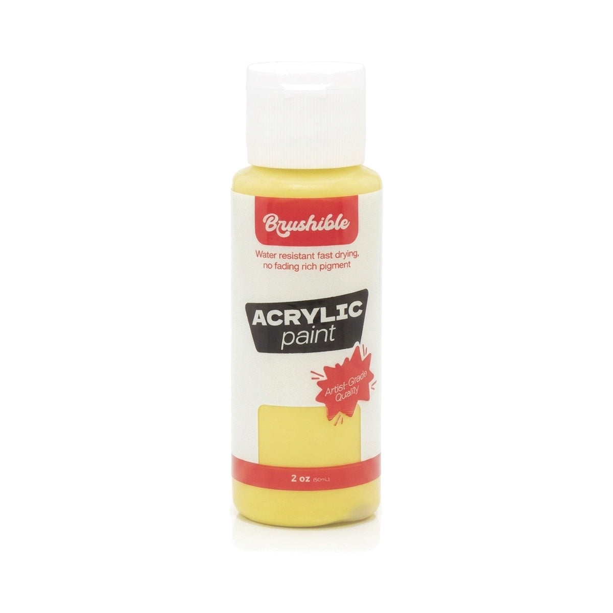 Azo Yellow Lemon — Brushible acrylic, 2 oz bottle