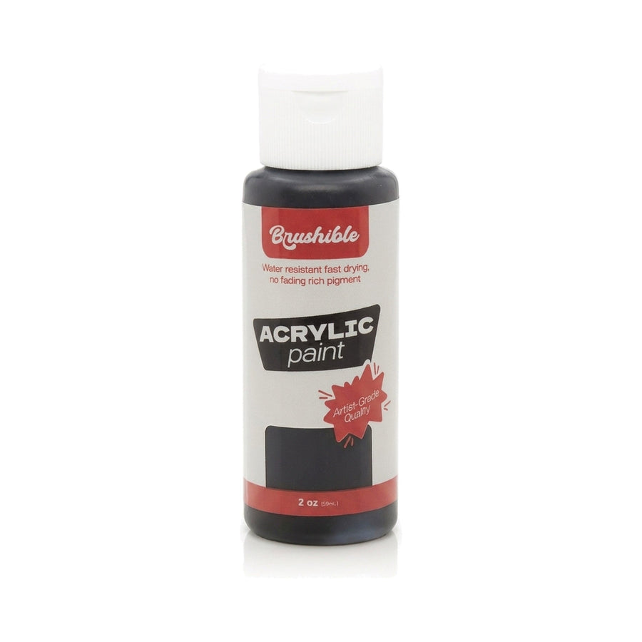 Black — Brushible acrylic, 2 oz bottle