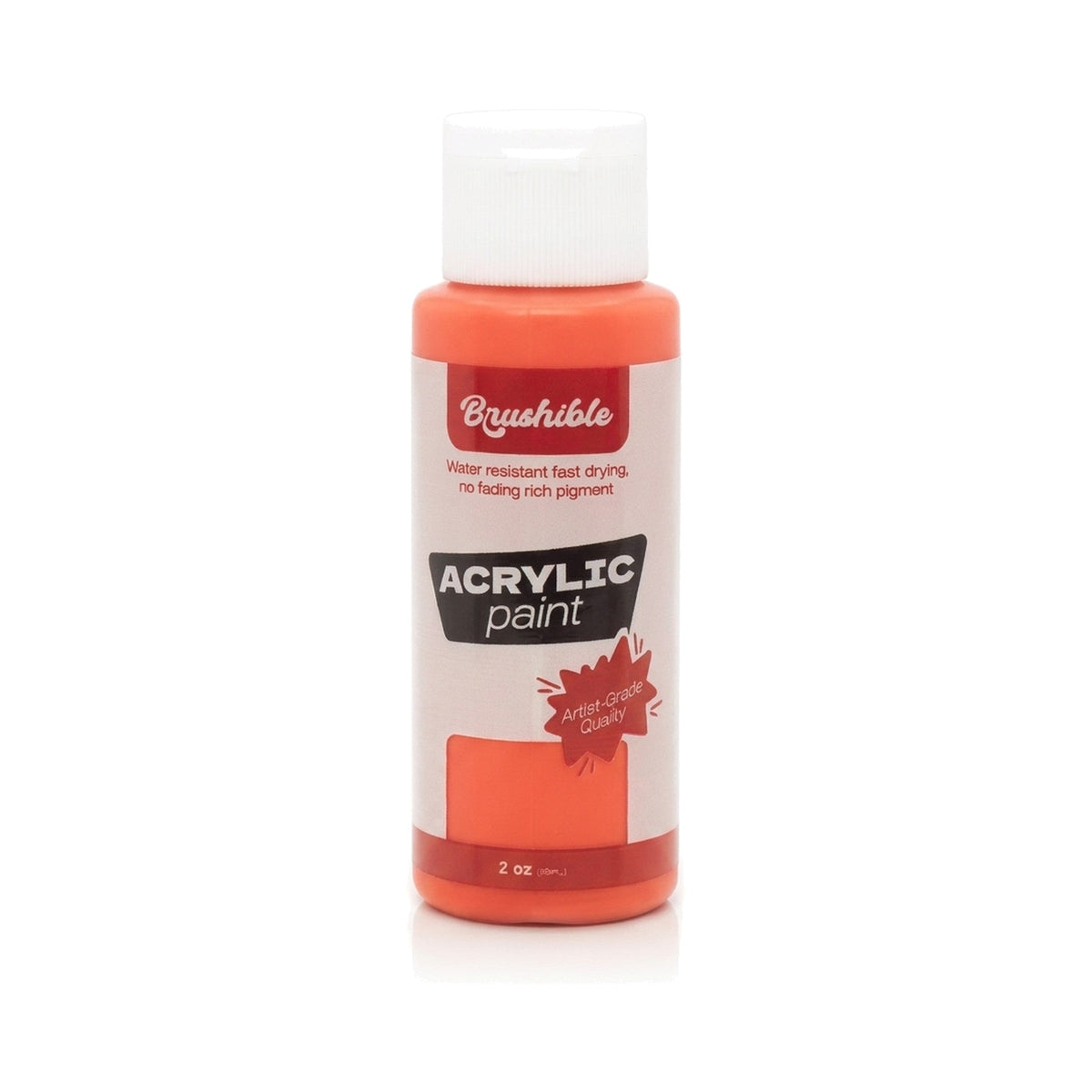 Phosphorus Orange — Brushible acrylic, 2 oz bottle