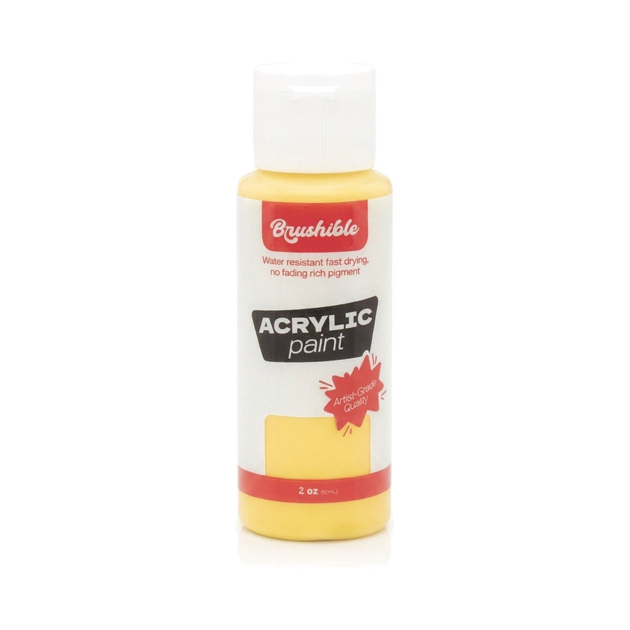 Primary Yellow — Brushible acrylic, 2 oz bottle