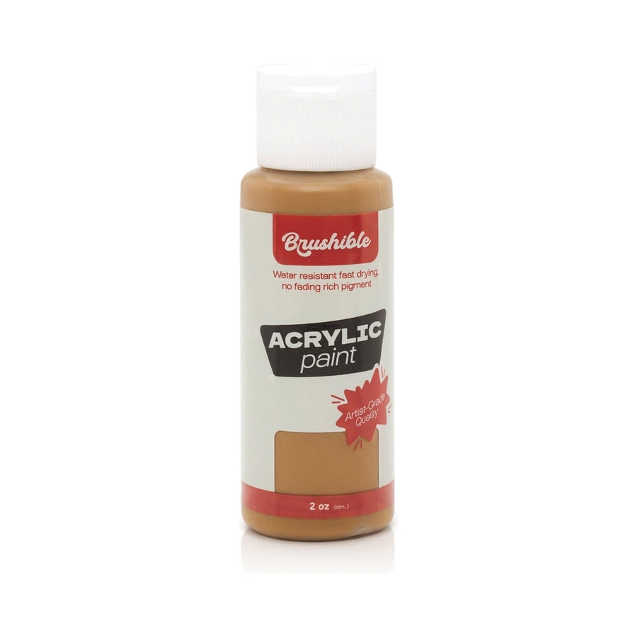 Raw Sienna — Brushible acrylic, 2 oz bottle