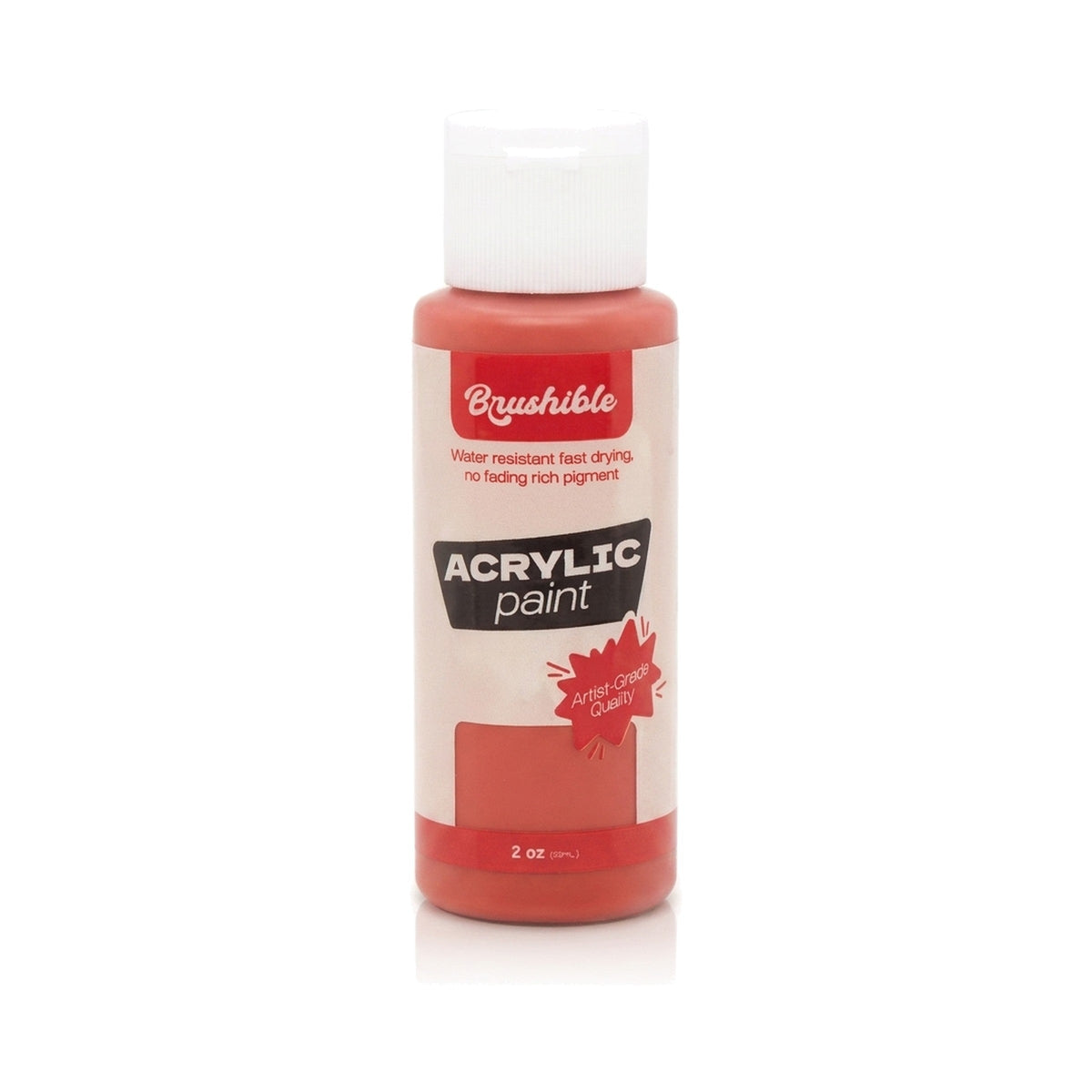 Vermilion — Brushible acrylic, 2 oz bottle