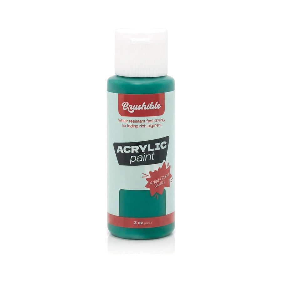 Viridian Green Hue — Brushible acrylic, 2 oz bottle