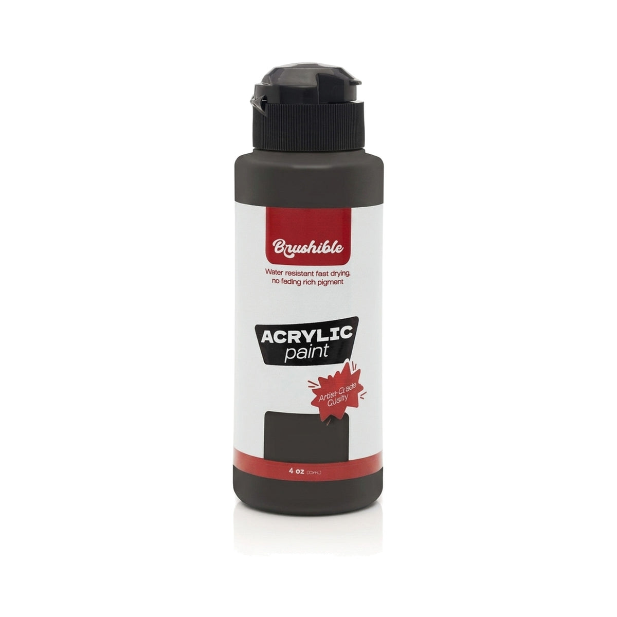Black — Brushible acrylic, 4 oz bottle