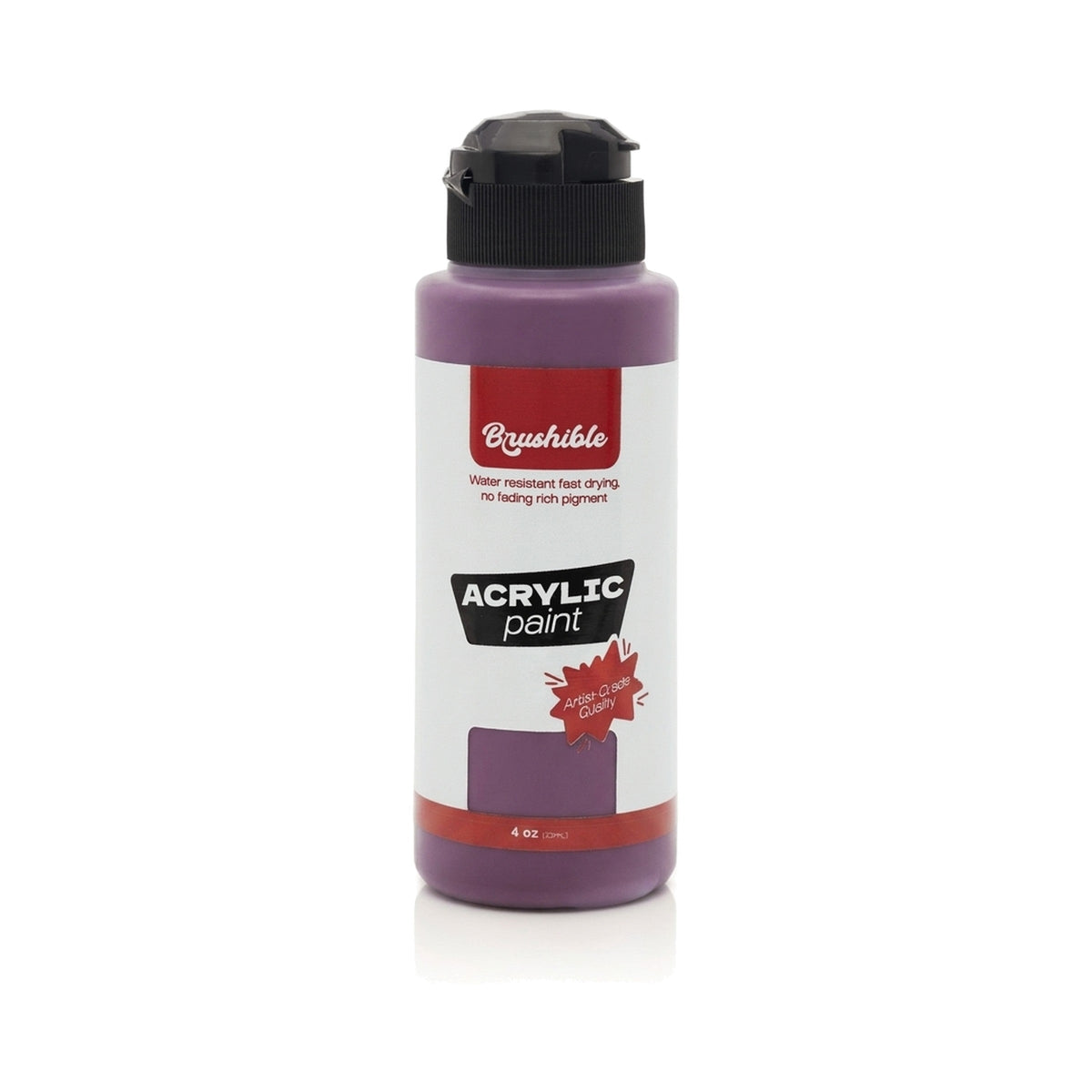 Medium Violet — Brushible acrylic, 4 oz bottle