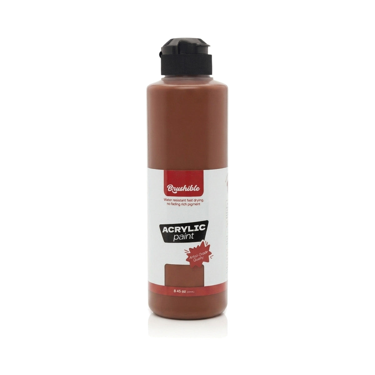 Burnt Sienna — Brushible acrylic, 8.45 oz bottle