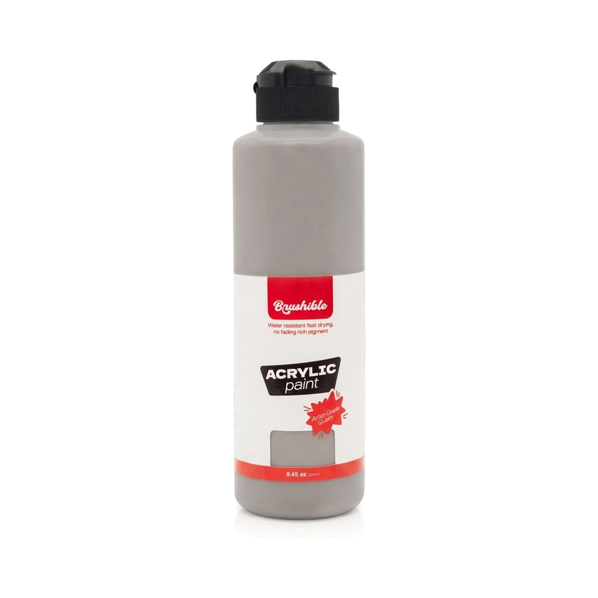 Neutral Gray — Brushible acrylic, 8.45 oz bottle