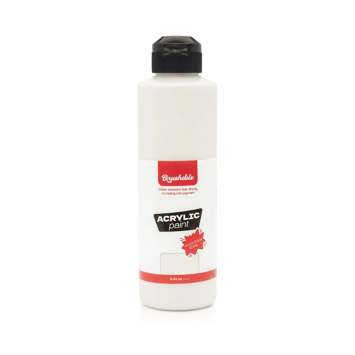 Titanium White — Brushible acrylic, 8.45 oz bottle