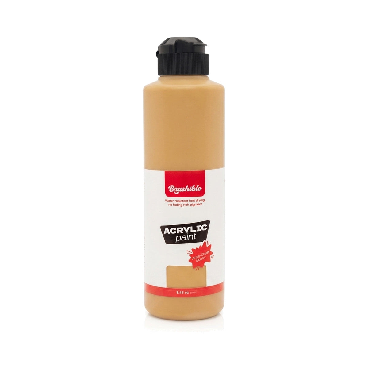 Yellow Ochre — Brushible acrylic, 8.45 oz bottle