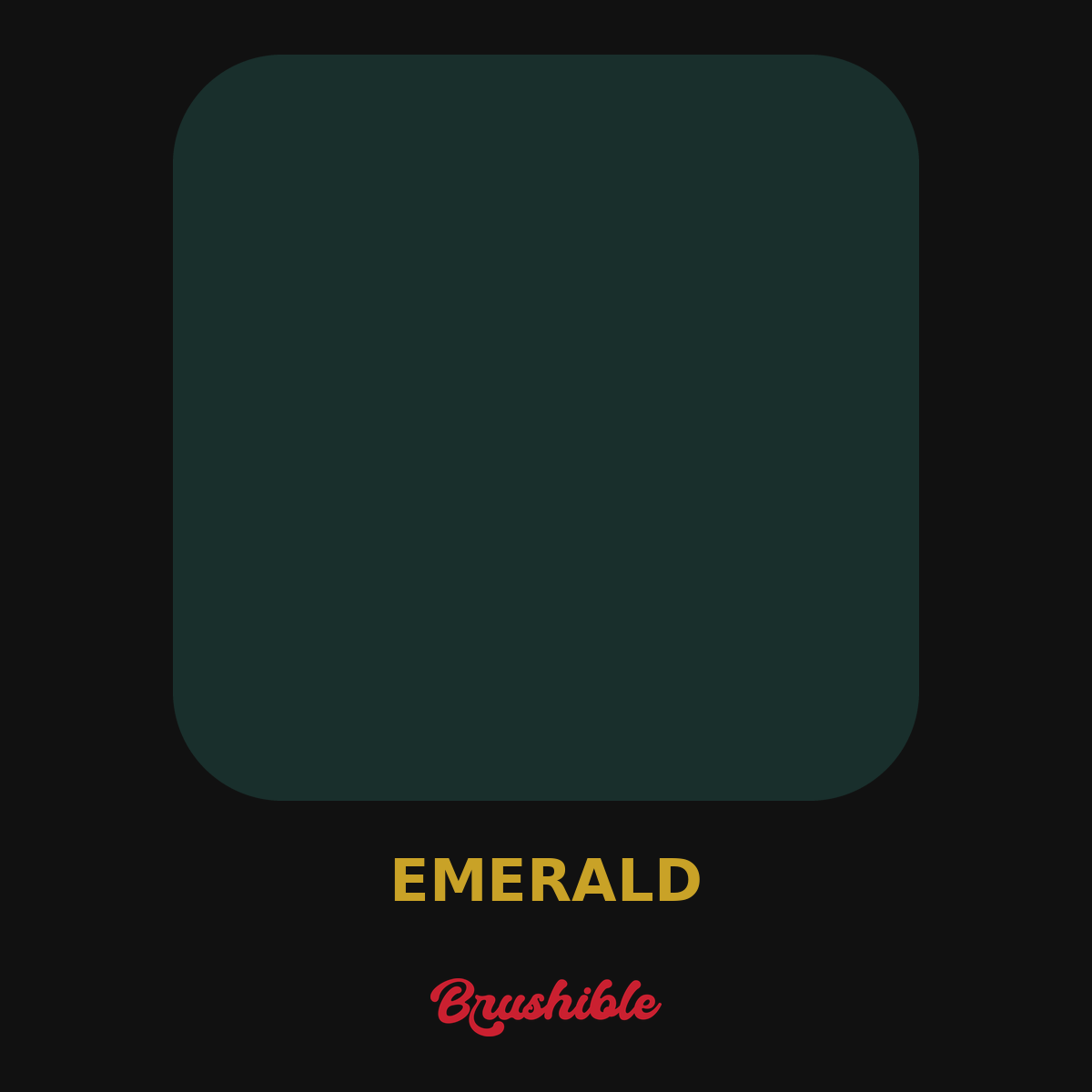 Emerald — Brushible Artist Soft Body acrylic