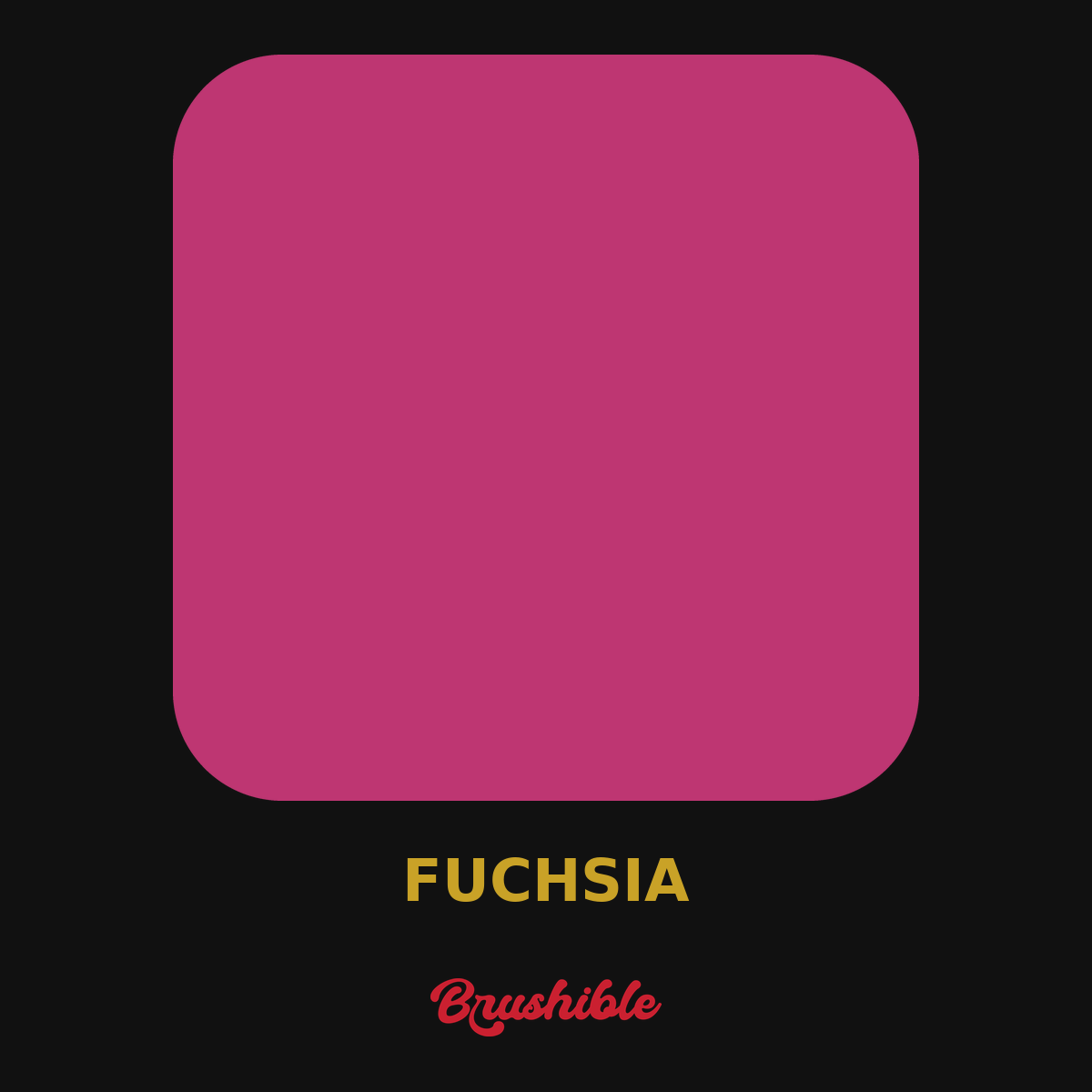 Fuchsia — Brushible Artist Soft Body acrylic