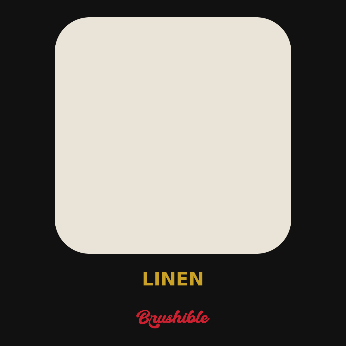 Linen — Brushible Artist Soft Body acrylic