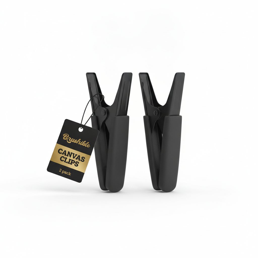 Brushible Artist Canvas Clips — 2 pack — Brushible