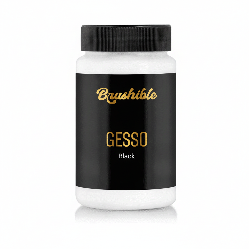 Brushible Artist Gesso — Black — Brushible