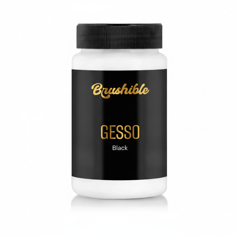 Brushible Artist Gesso — Black