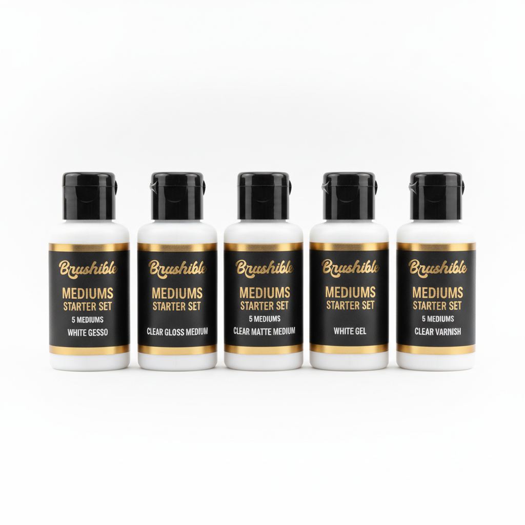 Brushible Artist Mediums Starter Set